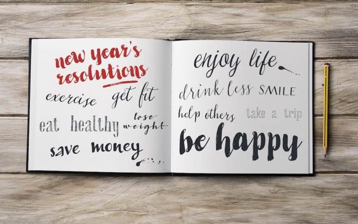 new years resolutions