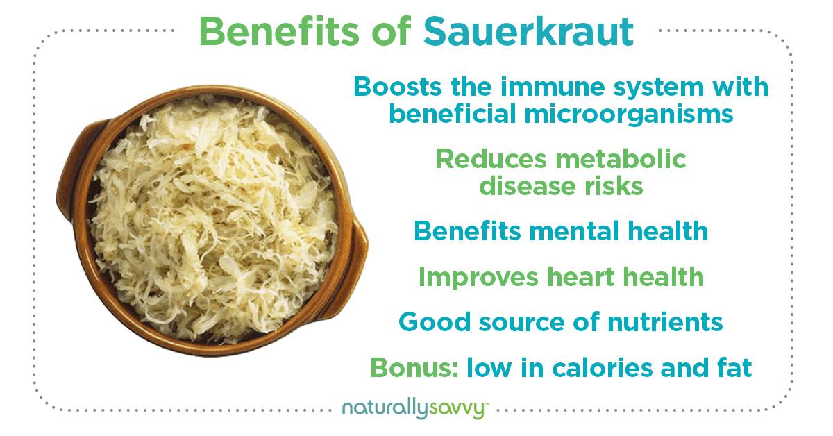 benefits of sauerkraut