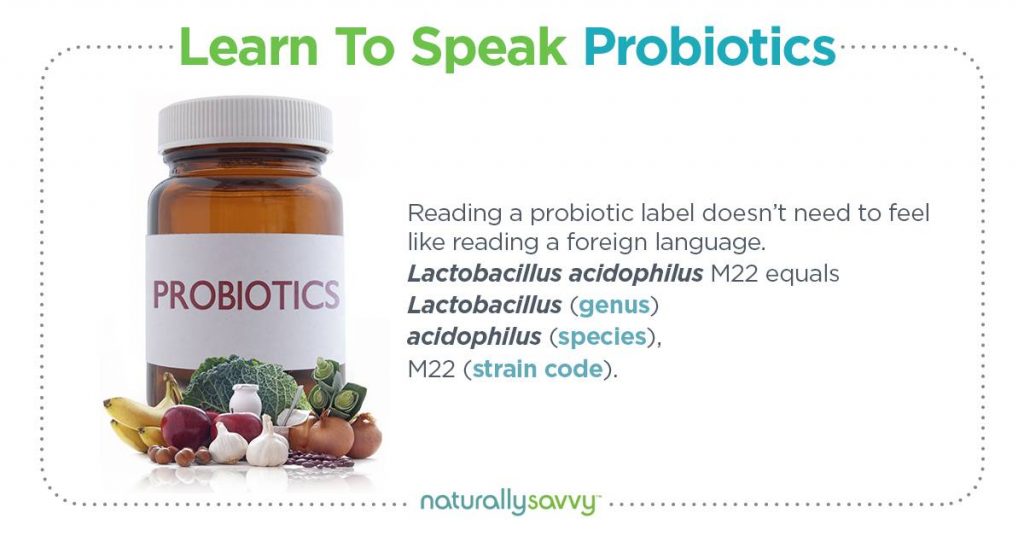 what do the details on a probiotics supplement mean