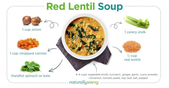 red lentil soup