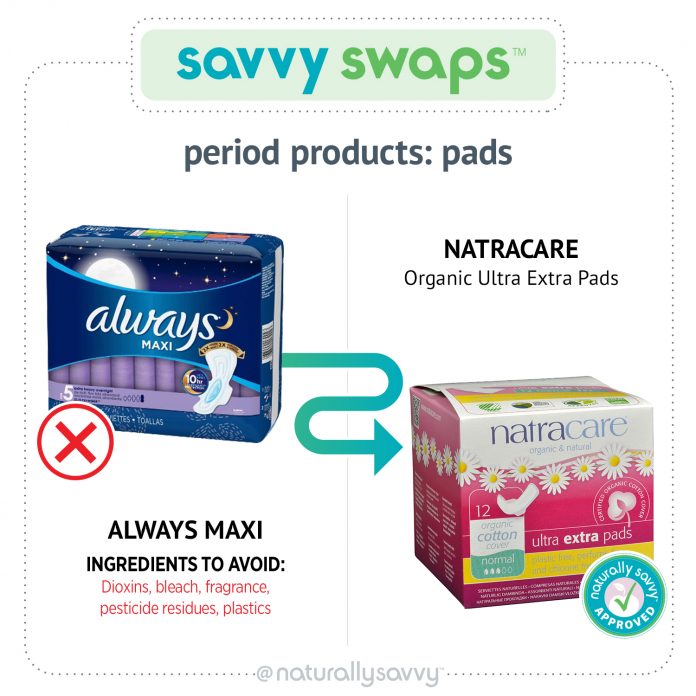 Savvy Swaps Period Products Pads