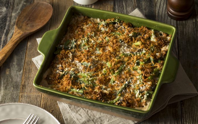 Keto- Friendly Green Bean Casserole